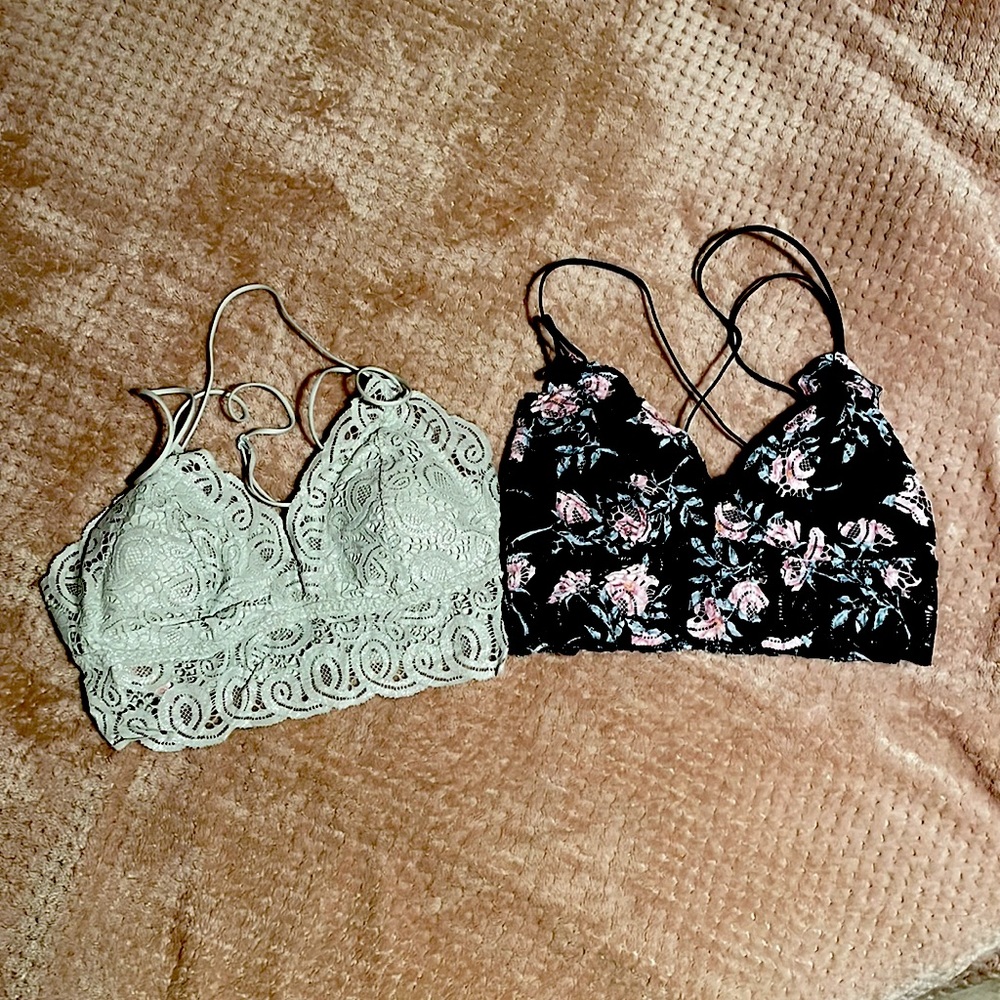 Set of Pink Victoria’s Secret Bralettes